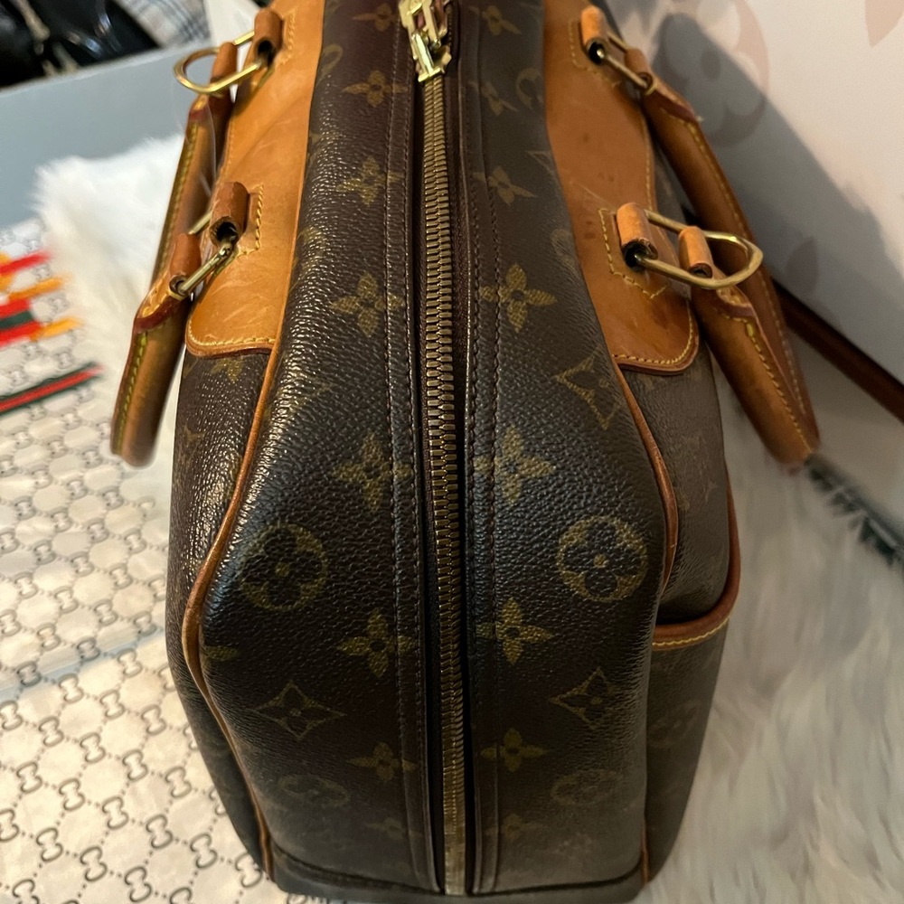 🔥SEND OFFER🔥DEAUVILLE Louis Vuitton Brown Monogram Satchel - Picture 11 of 13